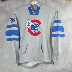 Chicago Cubs Embroidered Hoody Size Large